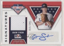 2019 Panini USA Baseball Stars & Stripes Signatures /299 Graeme Stinson Auto 0a2