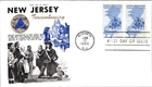 S08-6035, NEW JERSEY TERCENTENARY, COVER CRAFT CACHETS FDC