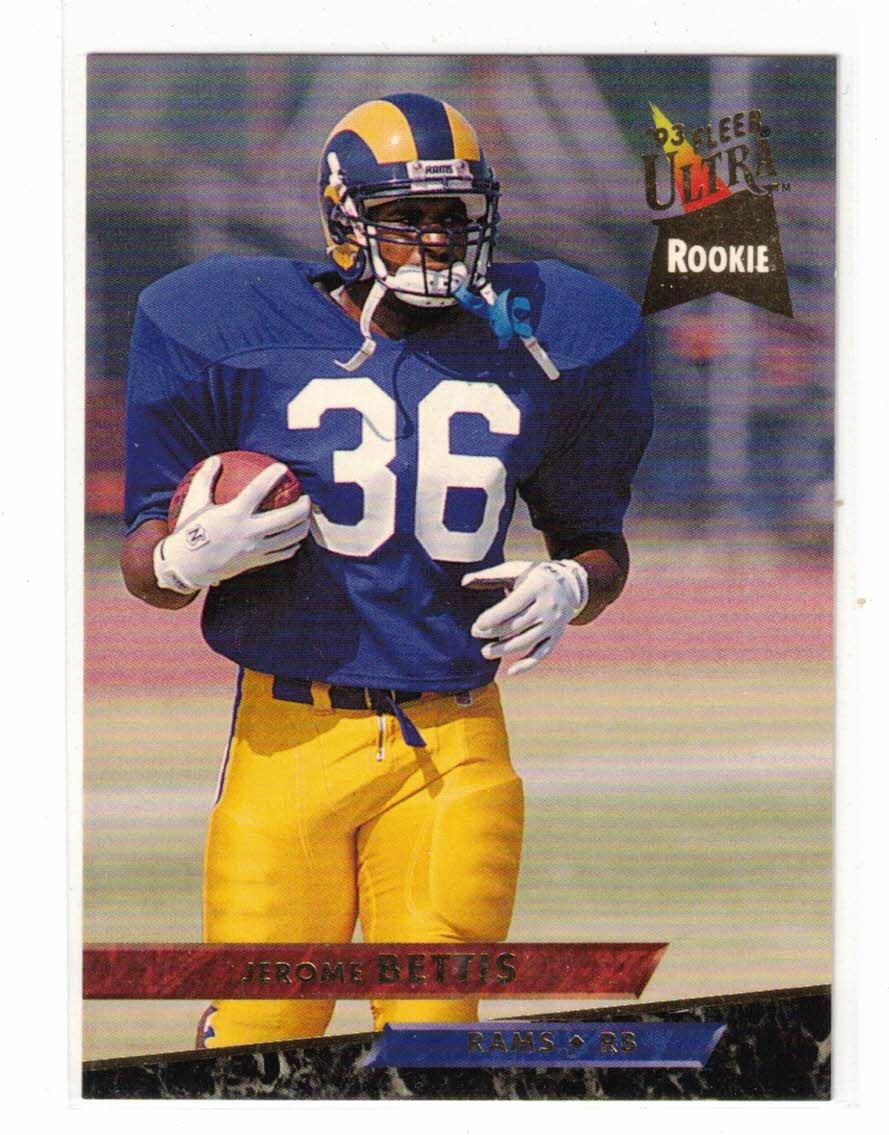 1993 Fleer Ultra - Jerome Bettis #232 (RC) RAMS-STEELERS NFL