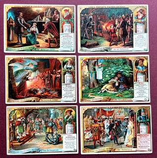 LIEBIG 1896 VON HEILBRONN PLAY BY KLEIST (F 484) FULL SET GOOD CONDITION