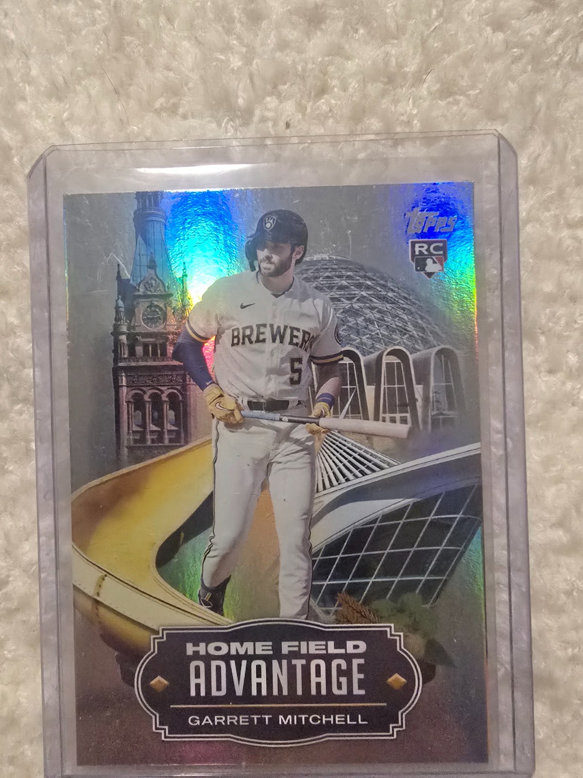 2023 Topps Update Series - Home Field Advantage Garrett Mitchell #HA-24 (RC)