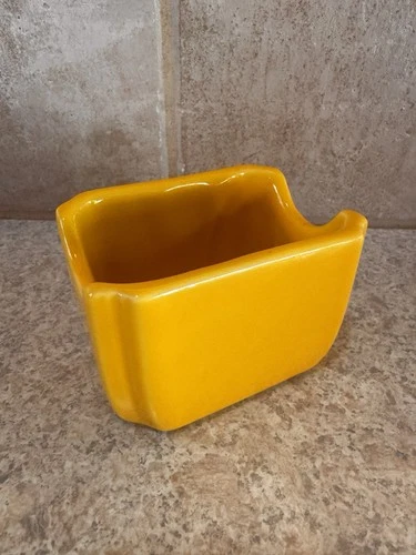 FIESTA SUGAR PACKET HOLDER CADDY daffodil yellow Fiestaware