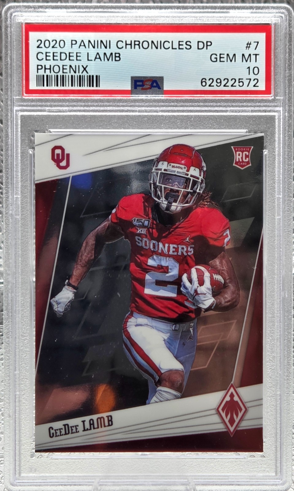 CeeDee Lamb Panini Chronicles Draft Picks Phoenix #7 Base