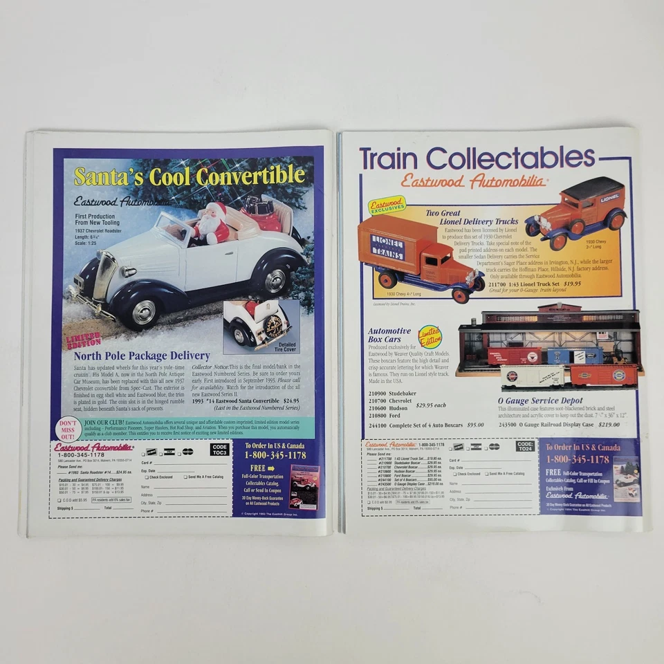 Lote Antigo de 15~Brinquedos de Colecionador~Revista de Colecionador de Brinquedos Anos 90 1993-97 - Imagem 4 de 4