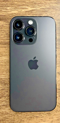 Apple iPhone 14 Pro 512GB - Space Black (Fully Unlocked) - Front / Back C