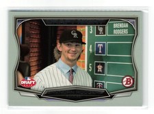 2015 BOWMAN BRENDAN RODGERS #DN-1 ROCKIES DRAFT NIGHT