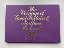 Royal Mint Proof Coin Set 1980 Coinage Of Great Britain & Northern Ireland