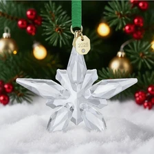 5691172 Swarovski Crystal 2025 ANNUAL EDITION LARGE CHRISTMAS ORNAMENT AUTHENTIC