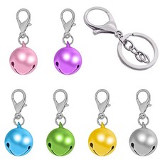 Pet Bells for Dog Cat Collar 6 Pack,Charm Pet Pendant Accessories With1 Pack Sta