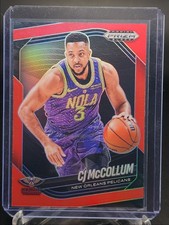 CJ MCCOLLUM 2024-25 PANINI PRIZM BLACK BASKETBALL RED PELICANS B /299 Q3976