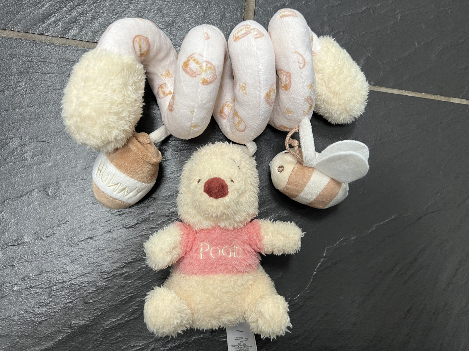 Giocattolo a spirale Winnie The Pooh per seggiolino auto