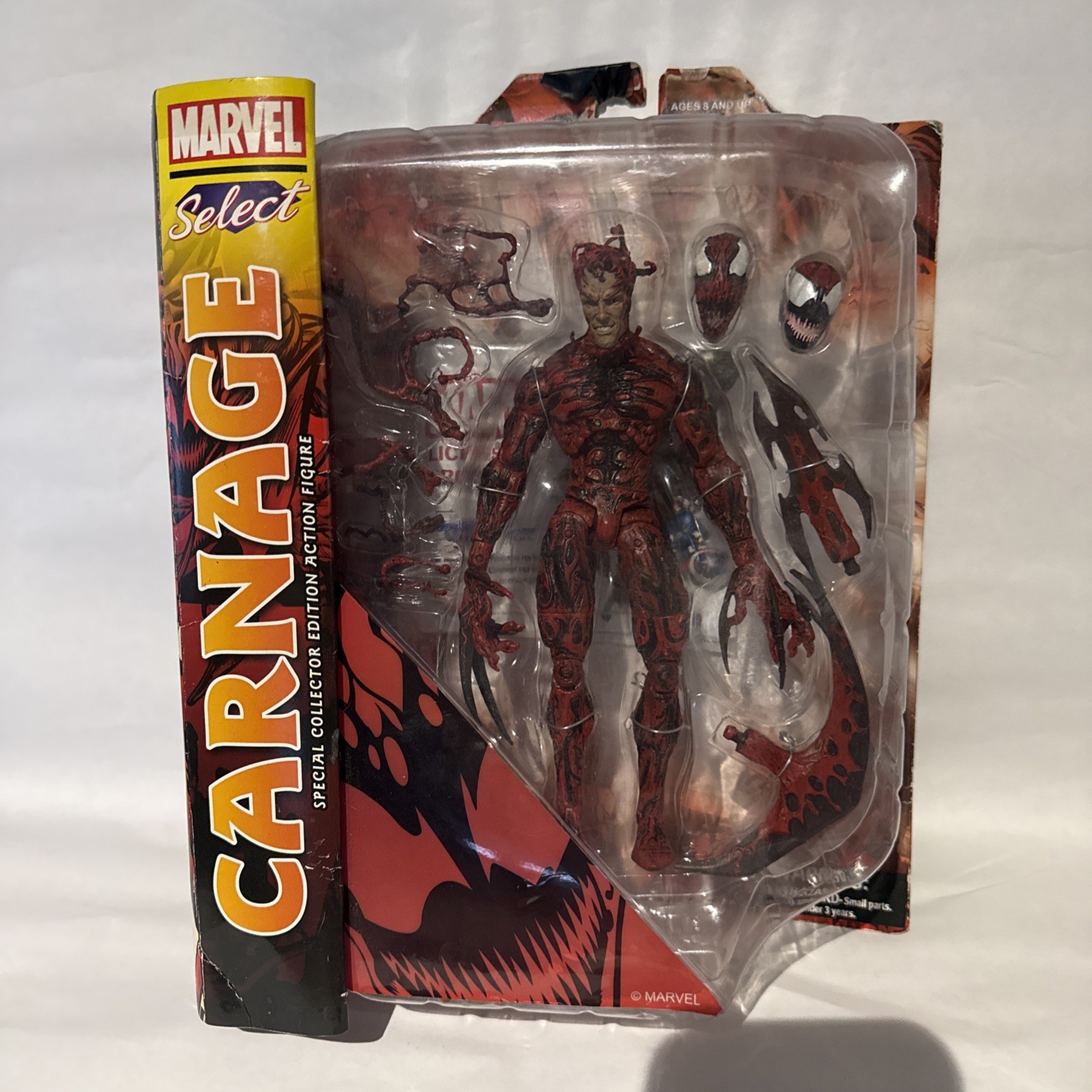 MARVEL SELECT CARNAGE ACTION FIGURE DIAMOND SELECT NIP 2021