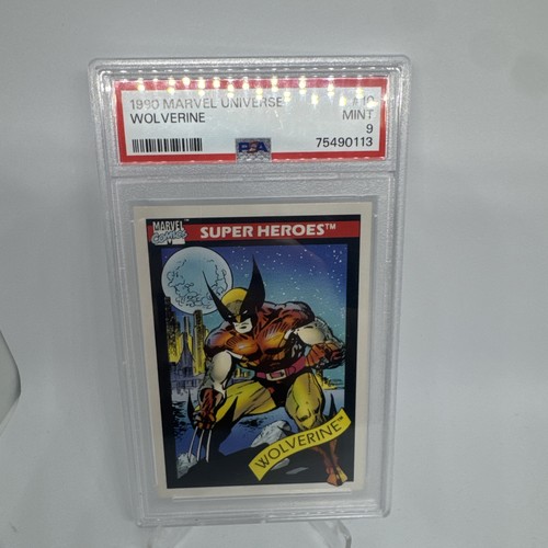 1990 Marvel Universe Wolverine #10 (PSA 9)
