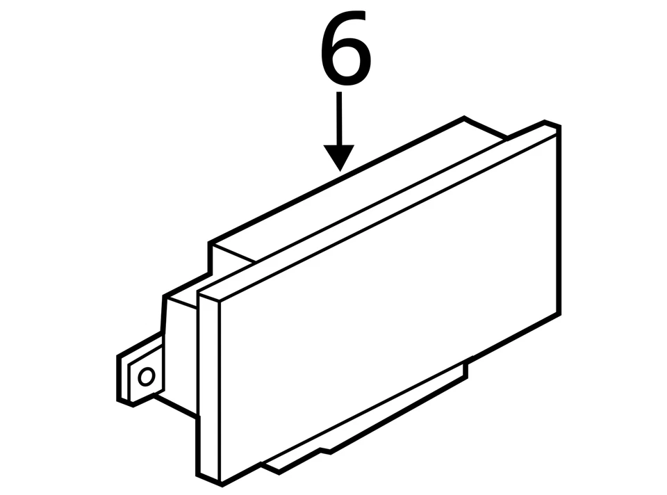 Chassis ECM Air Bag Center Console Main Control Fits 12-19 BMW 640i 854428 - Изображение 3 из 4