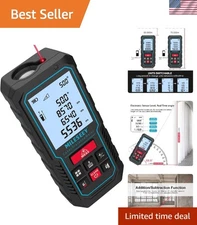 Portable 229ft Laser Distance Measure, Waterproof & Multi-Function Capabilities