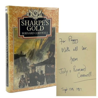Bernard Cornwell: Sharpe s Gold, 1981 First Edition, Signed & Inscribed