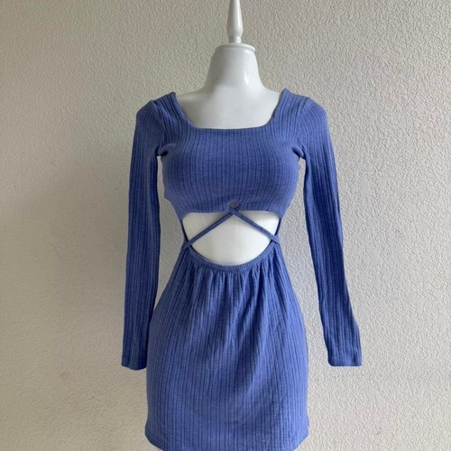 Stitch & Pine light purple mini dress