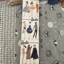 VTG Barbie Special Repro(?) Teen Age Fashion Model-no Doll, Stand&Book #850