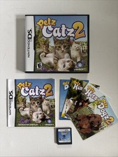 Nintendo DS Game, Case, Manual 2006 Ubisoft Petz Catz 2 Simulator