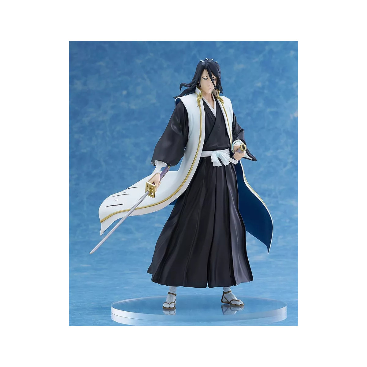 Byakuya Kuchiki Bleach figurine de collection idéale pour décorer un bureau de geek