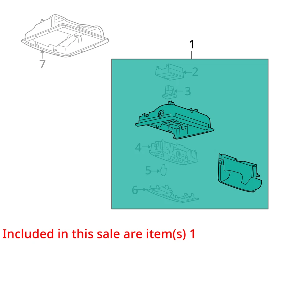 Ford Taurus X 2008-2008 consola central reposabrazos cubierta tapa negro UXFJO Foto 3 de 4