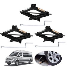 Black Steel Scissor Jack for Car/SUV/MPV/Sedans/Truck, Scissor Lift Car Jack