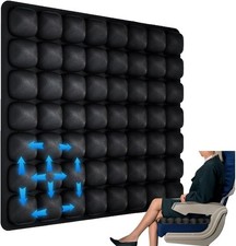 18" x 16" Sondur Travel Cushion Airplane Seat, Adjustable Portable Inflatable...