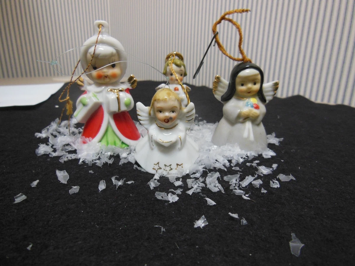 Porcelain Christmas Angels Collectible Holiday & Seasonal