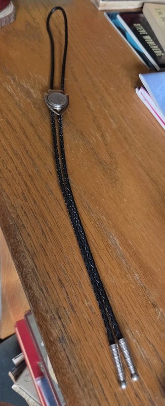 Vintage Buffalo Nickel Arrowhead Bolo Tie 1970’s Southwestern
