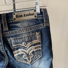 Rock Revival Vien Skinny Jeans Womens 29