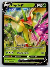 Flapple V 018/163 Holo Rare SWSH05: Battle Styles Pokemon Card - NM