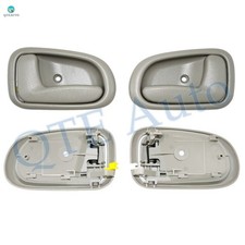 Set 4 Front-rear Lh-rh Interior Beige Door Handle For 1991-1998 Toyota Corolla Set 4 Front-rear Lh-rh Interior Beige Door Handle For 1991-1998 Toyota Corolla