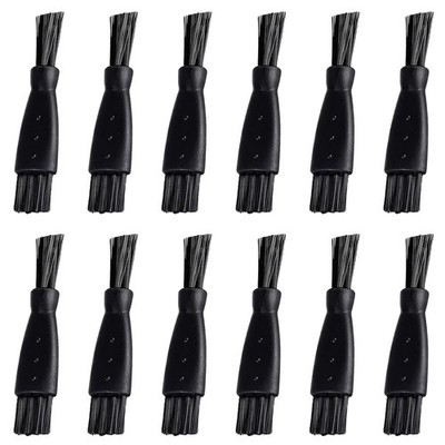 12Pcs Electric Shaver Cleaning Brush Set   Double-Sided Nylon Bristles Razor & T