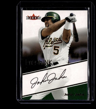 2000 Fleer Mystique Fresh Ink #23 John Jaha Auto Athletics