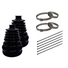 CV Axle Boot with 4 Stainless Steel Clamps  6 Cable TiesWaterproof  Dustpro