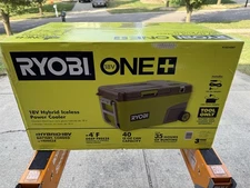 RYOBI Pi1824QBT 18V 24Qt. Hybrid Battery Powered Iceless Cooler (Tool Only) NEW