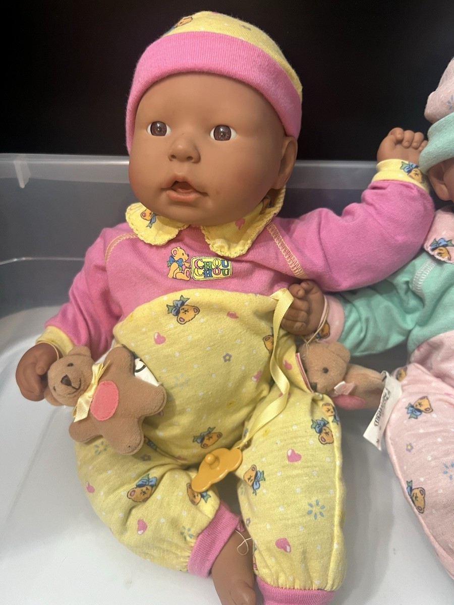 Vintage Chou Chou Baby Doll Twin Set With Accessories From The 90s