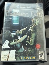 Capcom Resident Evil Nintendo GameCube 2-Disc Case Manual Included 2002 NTSC M