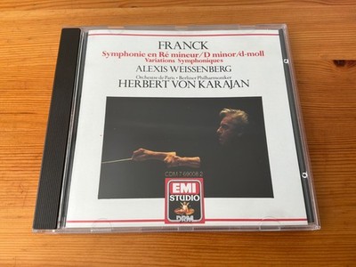 FRANCK Symphonie d-moll - ALEXIS WEISSENBERG / H. v. KARAJAN / Berlin .Philharm.
