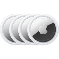 Apple AirTag 4-Pack Silver MX542LL/A Works with Apple's Find My App