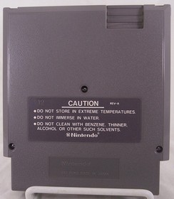 Vintage IRON TANK Nintendo Game Cartridge NES Authentic Tested & Works