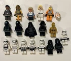 Huge LEGO Starwars Lot 19 Minifigures, Good Condition! Read Description!
