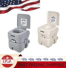 5.3 Gallon Portable Toilet for Camping, with Carry Bag  Detachable Tank, Ideal
