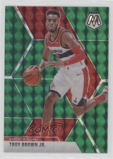 2019-20 Panini Mosaic Green Prizm Troy Brown Jr #162 lw9