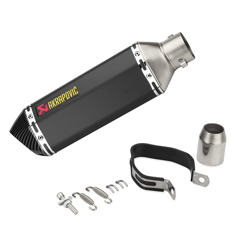 For Honda CBR500R CB500X CB500F 2013-2019 Slip On Exhaust Mid Tail Pipe Muffler - Image 3 of 4