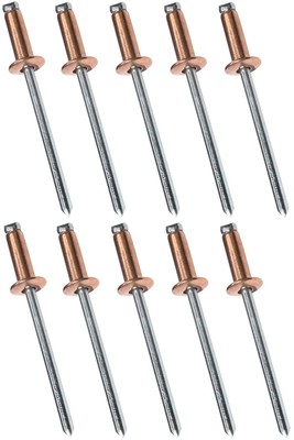 AERZETIX Set Di 10 Rivetti Clip Auto – Compatibile Con OEM 856553, 1609267280, 51834606, C42978