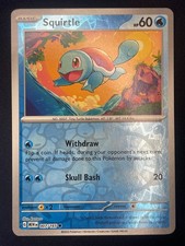 Pokemon Squirtle - Common SV: Scarlet & Violet 151 007/165 NM
