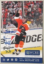 BRIAN PROPP, 100% AUTHENTIC AUTOGRAPHED PHOTO ! THE HOCKEY LEGEND !