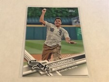 2017 Topps Series 1 Baseball First Pitch #FP-16 Lou Ferrigno U.S.CellularField  