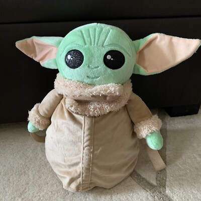 Baby Yoda Plush Mini Backpack The Child Mandalorian Grogu STAR WARS Stuffed Toy